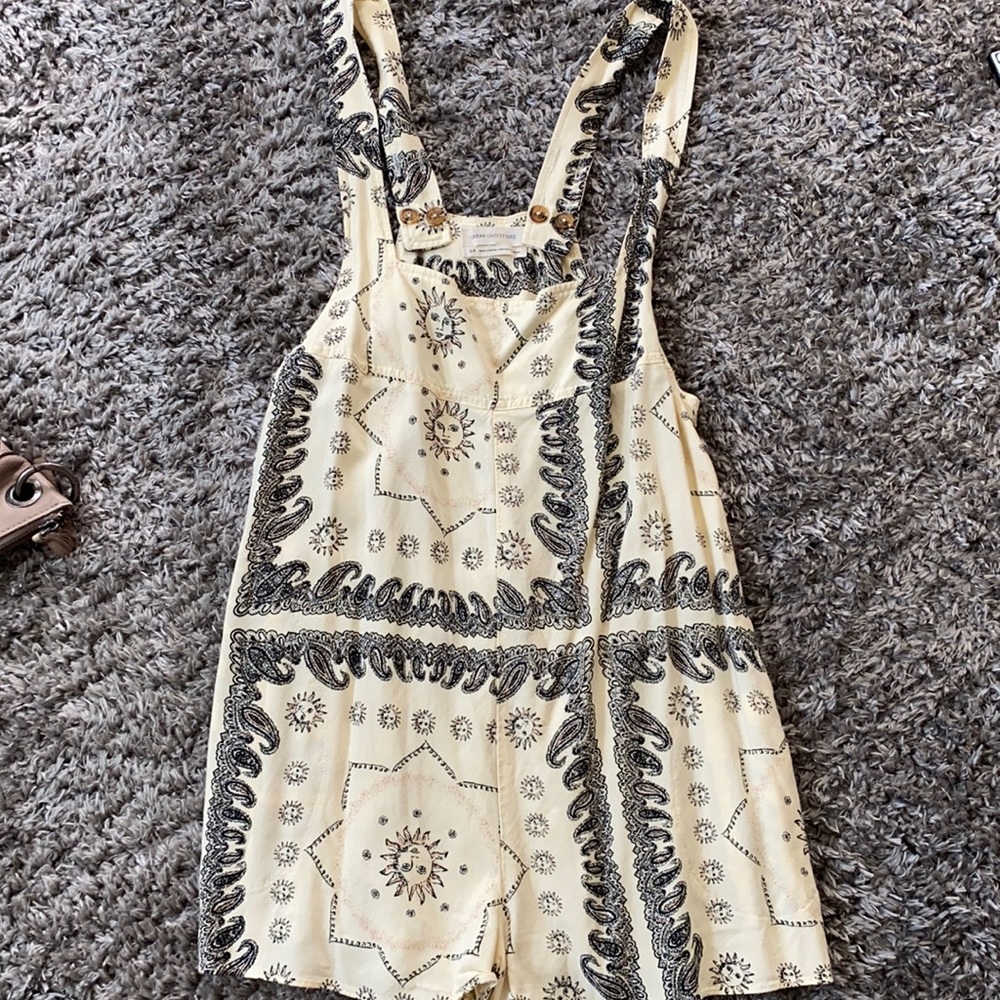 Urban Outfitters patterned romper